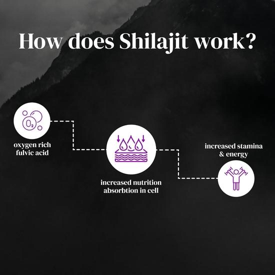 MEIN PAHADI DUKAN 100 % reines Ladakhi Shilajit 40 g | Authentischer Himalaya-Shilajit für mehr Ausdauer, Kraft und Ausdauer | Im Labor getestet