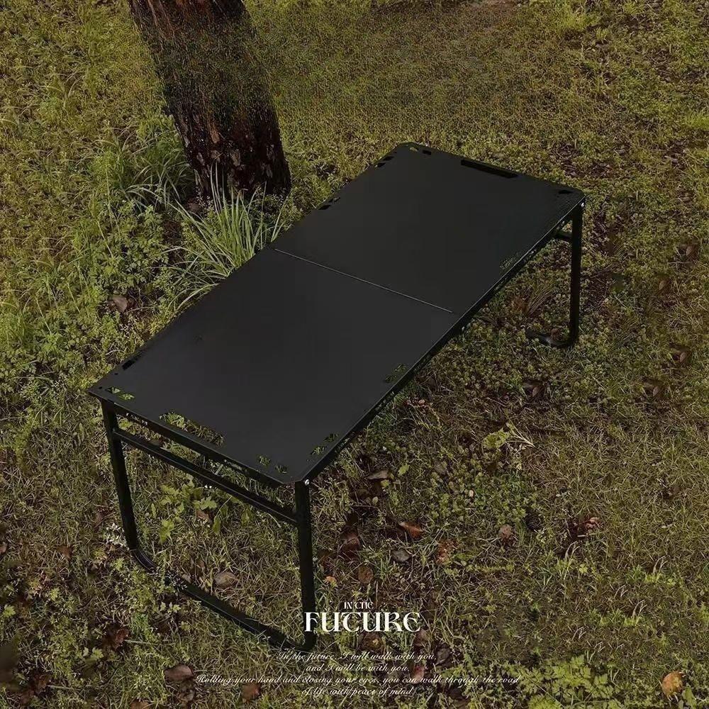 Portable Folding Table Black Camping Home Table New Outdoor Equipment Table