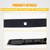 RANSOTO Tailgate Molding Trim Compatible With 2017- Ford F250 F350 F-250 F-350 Super Duty Flexible Flex Step Rear Center Truck Spoiler Protector