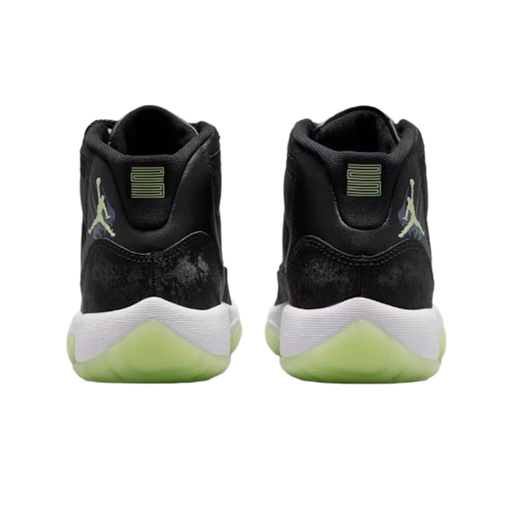 Jordan Air  11 Bequeme Vielseitige Rutschfeste Langlebige High-Top Kinder Basketballschuhe Kinder Sneaker Schwarz IB1378-001