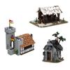 Spot MOC-96457 Hut 82591 Hut 192923 Hut Small Particle Assembly Building Blocks Educational Toy Model Gift Set Ornaments