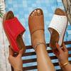 Wedge Heel Women's Slippers Wish New Hollow Platform Women's Shoes Summer Wear Beach Sandals