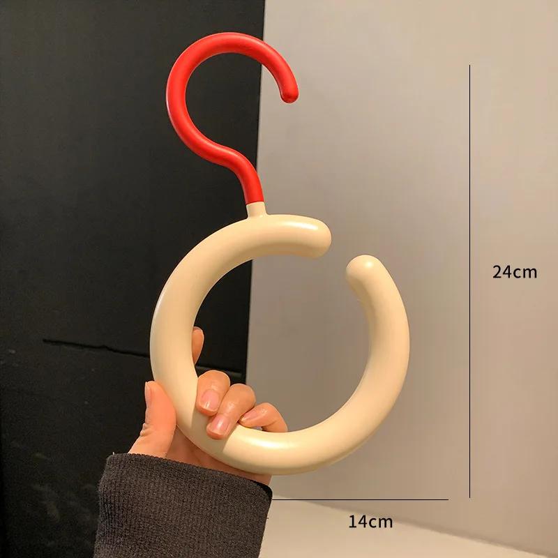 Plastic Hat Storage Clothes Hanger Invisible Luxury Multi-Function Hook Home Use Coat Hanger Nordic Sle Adult Closet