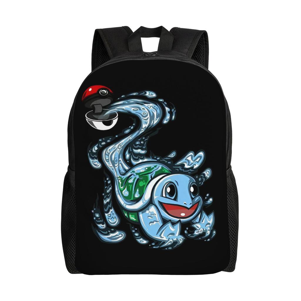 S-Squirtles Backpack for Women Men College School Student Bookbag Fits 15 Inch Laptop Cartoon Bags