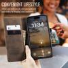 CaseMe Luxury Retro Magnetic Flip PU Leather Phone Case for iPhone 17 Air/17 Pro Max/17E Wallet Card Holder Cover Phone Coque
