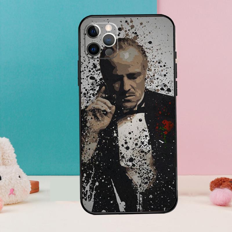 Classic Movie The Godfather Phone Case For iPhone 17 Air 16 15 14 13 11 12 Pro Max 12 13 Mini 15 16 Plus 16e Cover Coque