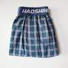 Cuecas Boxers de Algodão Xadrez Masculinas de Corte Solto Calças de Pijama
