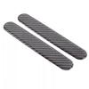 Carbon Fiber Exterior Outer Door Handle Trim Sticker For Jaguar F-TYPE 2013-