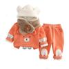 Kids Casual Long-Sleeve Set, Comfortable Daily Wear Outfits