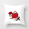 Valentine'S Day Series Patterns Throw Pillow Cover With Short Plush Print For Living Room Sofa Decoration Cushion Cover