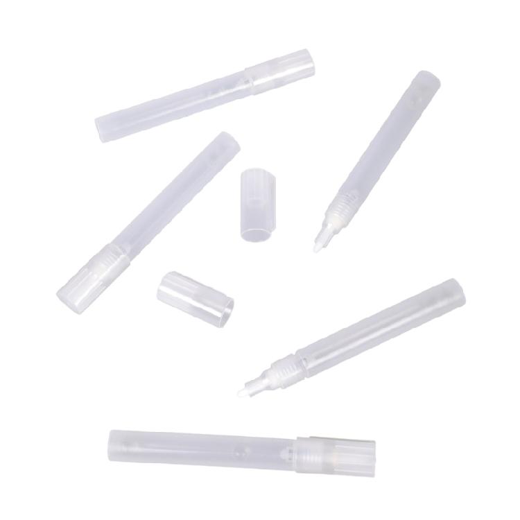 5 Stück Mehrzweck Leerer Acrylfarbmarker 4,5 mm Runde Spitze Klarer Stiftkörper Für Künstler Anfänger Malen Skizzieren