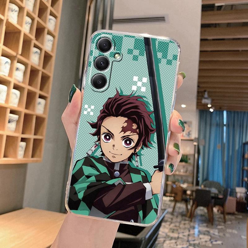 Cool Anime Soft Clear Silicone Case For Xiaomi Redmi Note 13 14T 15 Samsung A55 A35 S24 FE S25 iPhone Huawei Honor Camera Protective Shockproof Cover