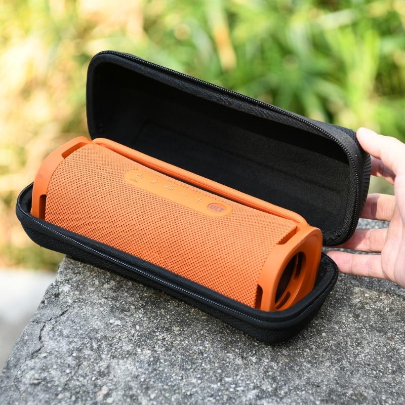Hard Shell Case Storage Bag for ULT Field 1 Wireless Speaker with Adjustable Shoulder Strap and Double Zippers Design