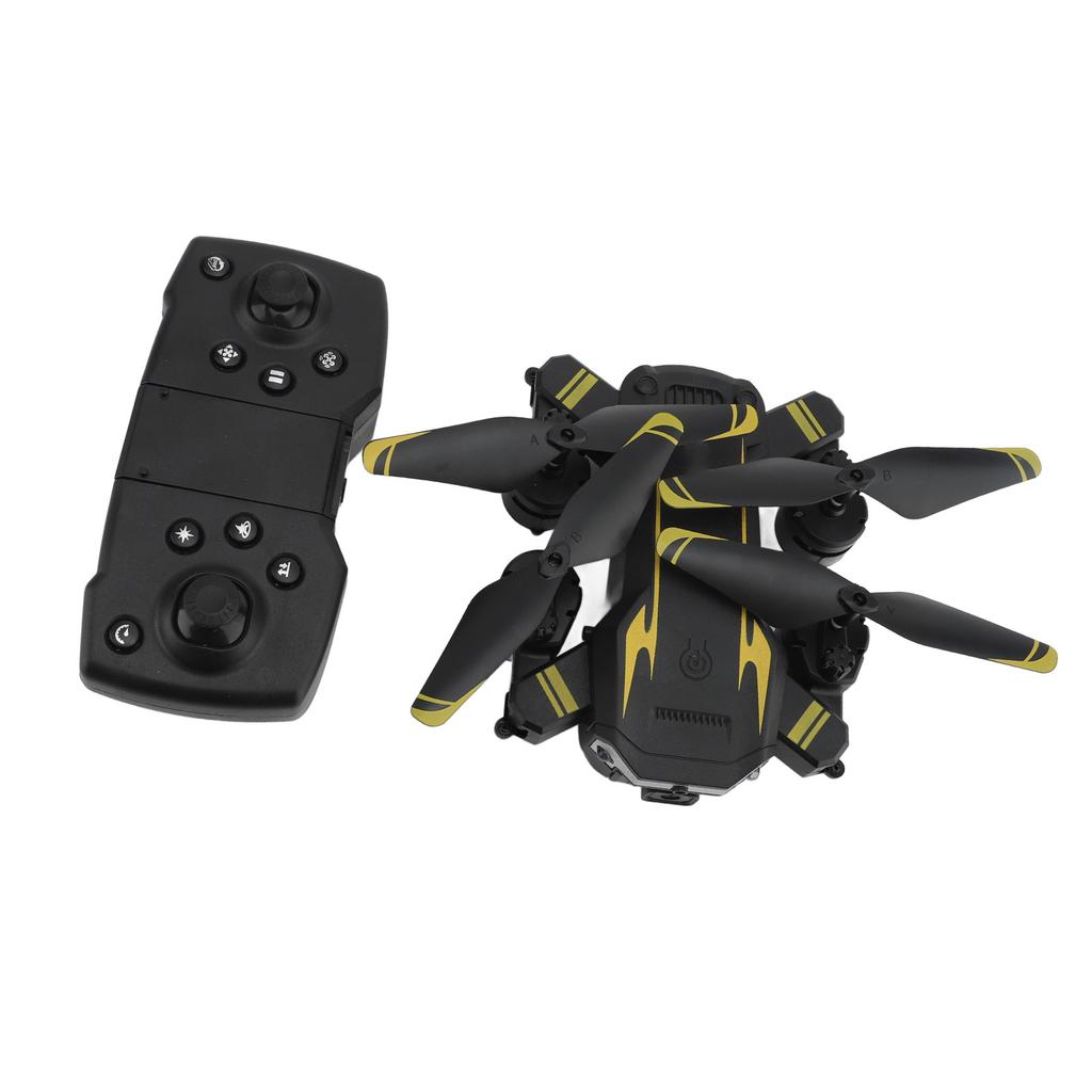 Drone with Dual Camera HD Obstacle Avoidance Intelligent Hover Hollow Cup Motor WiFi Foldable RC Drone for Adults