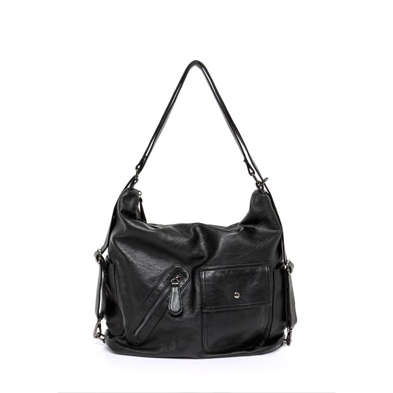 

Простой Ретро Сексуальный Многофункциональный Регулируемый Рюкзак Black-[Black] Reservation