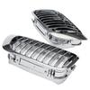2 Stück Chrom Frontnieren-Grill für E46 M3 325Ci 3er Serie 2-türig 99-06