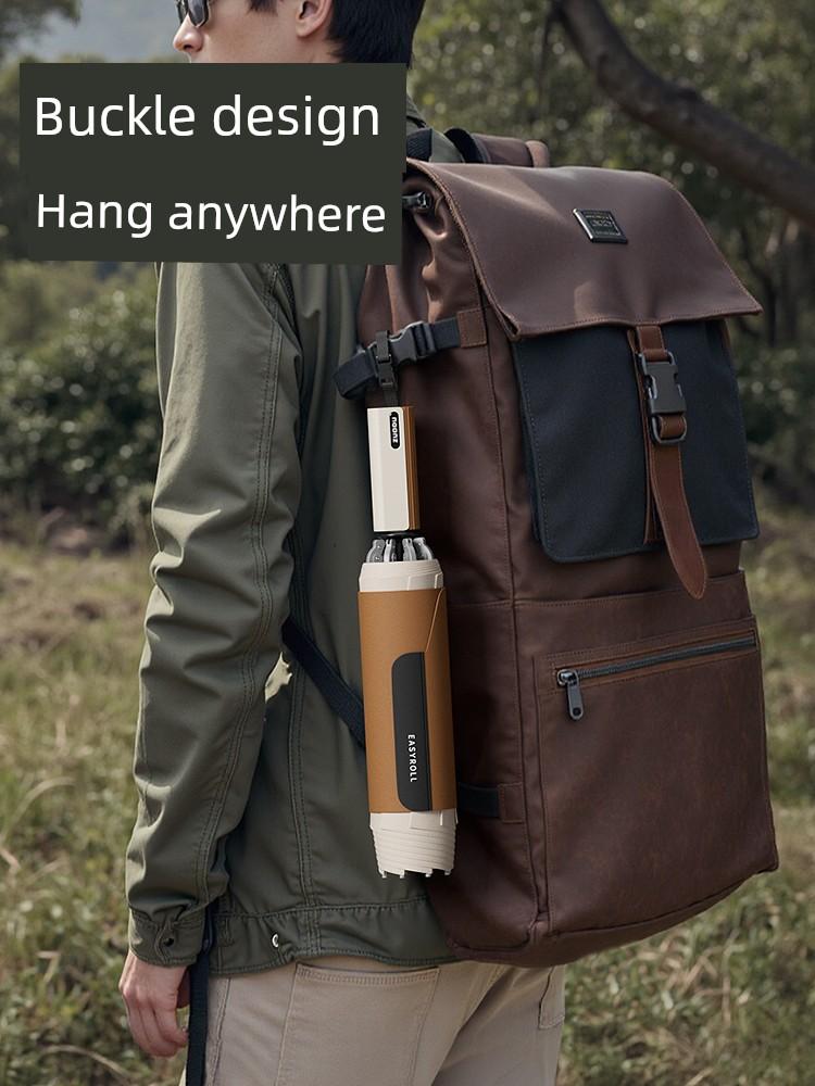 Zuodu Genuine Fully Automatic Umbrella, Enlarged, Thickened, Reinforced, High-End Men's One-Touch Fully Retractable Car-Mounted Folding Umbrella