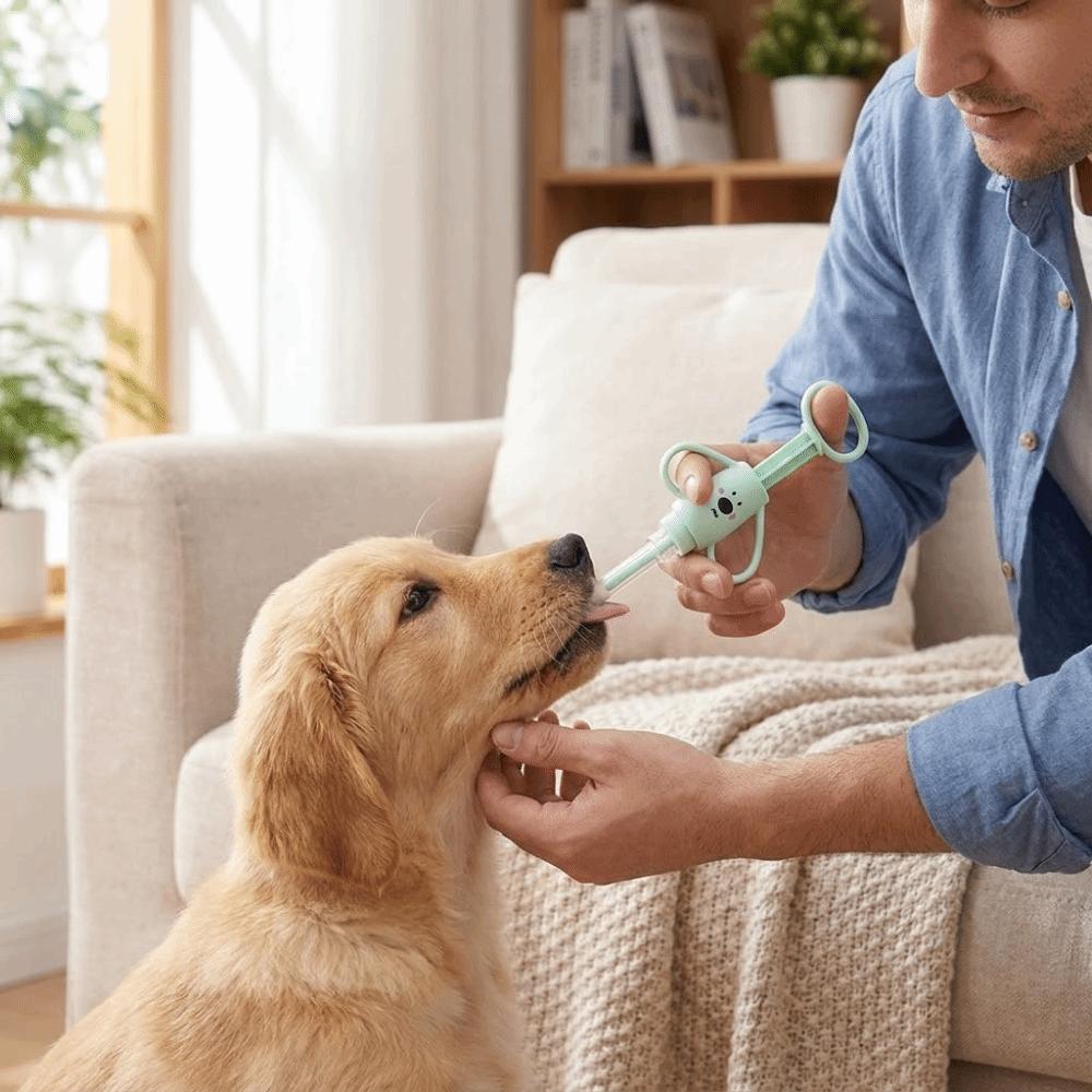 Distributeur de nourriture pour chaton détachable Anti-étouffement Dispositif d'alimentation pour chat Distributeur d'eau pour chaton Pour chaton chiot