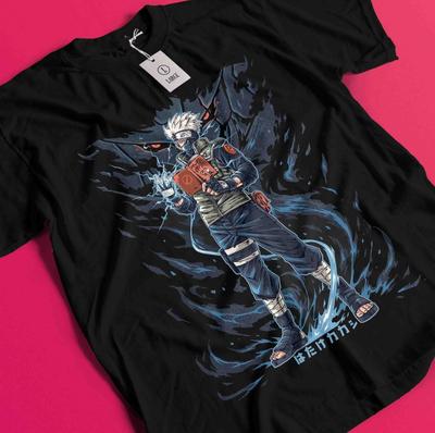 Camiseta Kakashi Camiseta Naruto Camisa Jiraya Madara Sakura Itachi Uchiha Obito Camiseta BB429