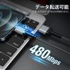 SUNTAIHO Magnetic Charging Cable USB Cable 2M Fast Charging Data Transfer Magnetic Dustproof Detachable Micro USB Connector with LED Indicator and