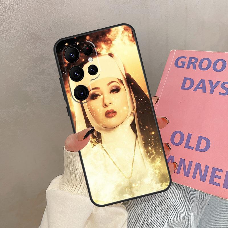 Nun Girl Sexy Style Case For Samsung Galaxy S21 S22 S23 S24 S25 Ultra S9 S10 S25 Plus S20 FE S25 FE Cover Coque