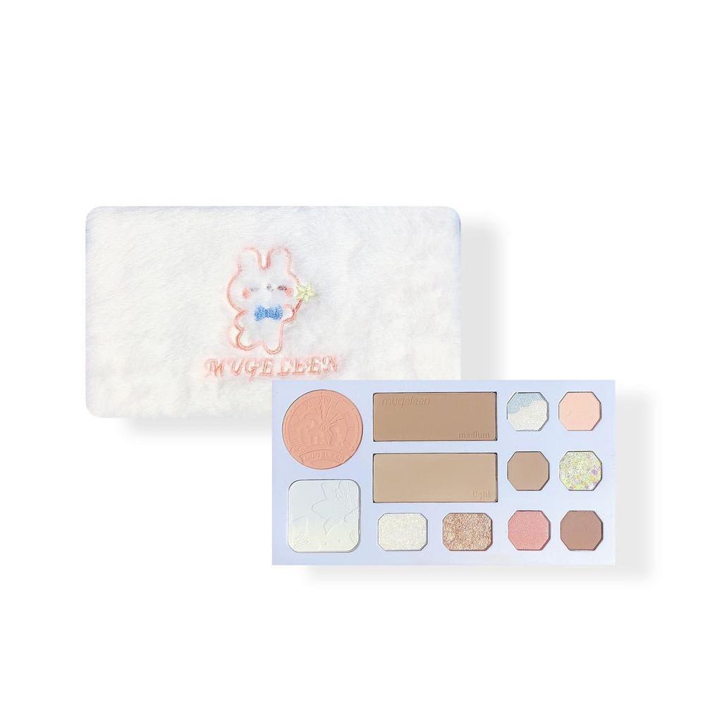 MUGELEEN Leap Forward All-in-One Eyeshadow, Highlight, Contour, and Blush Palette