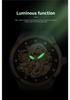 NARY Gold Dragon Waterproof Stainless Steel Skeleton Automatic Watch 18028.