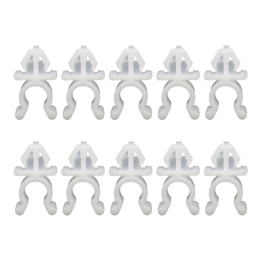 

10 шт. Универсальный автомобильный крепежный зажим для держателя стержня капота для Skyline R32 R33 1989-1998 Пластиковый автомобильный держатель стержня капота