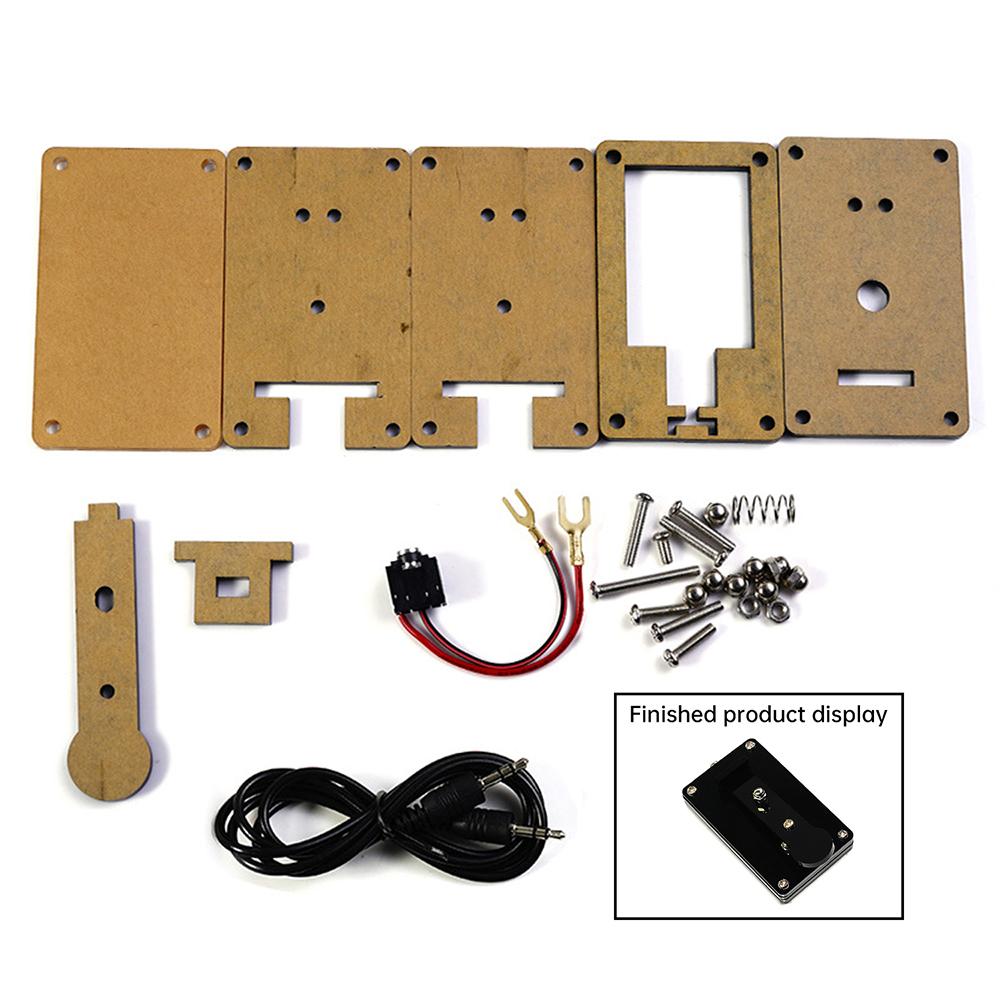

DC 5V CW Morse Cipher Decoder Loose Circuit Board Welding Exercise DIY Electronic Manufacturing Kit
