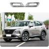 Car Accessories Fit for Nissan New Rogue 2021 2022 2023 2024 2025 2026 Rear Lower Fog Light Lamp Cover Trims (Chrome) 2PCS ABS Not Fit Rogue S