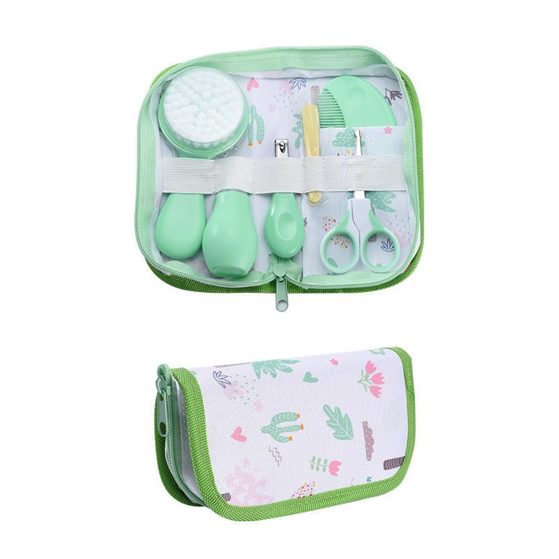 Baby Nail Care Grooming Healthcare Kits Babies Thermometer Nasal Aspirators Cartoon Set Bath Cleaning Comprehensive Tool