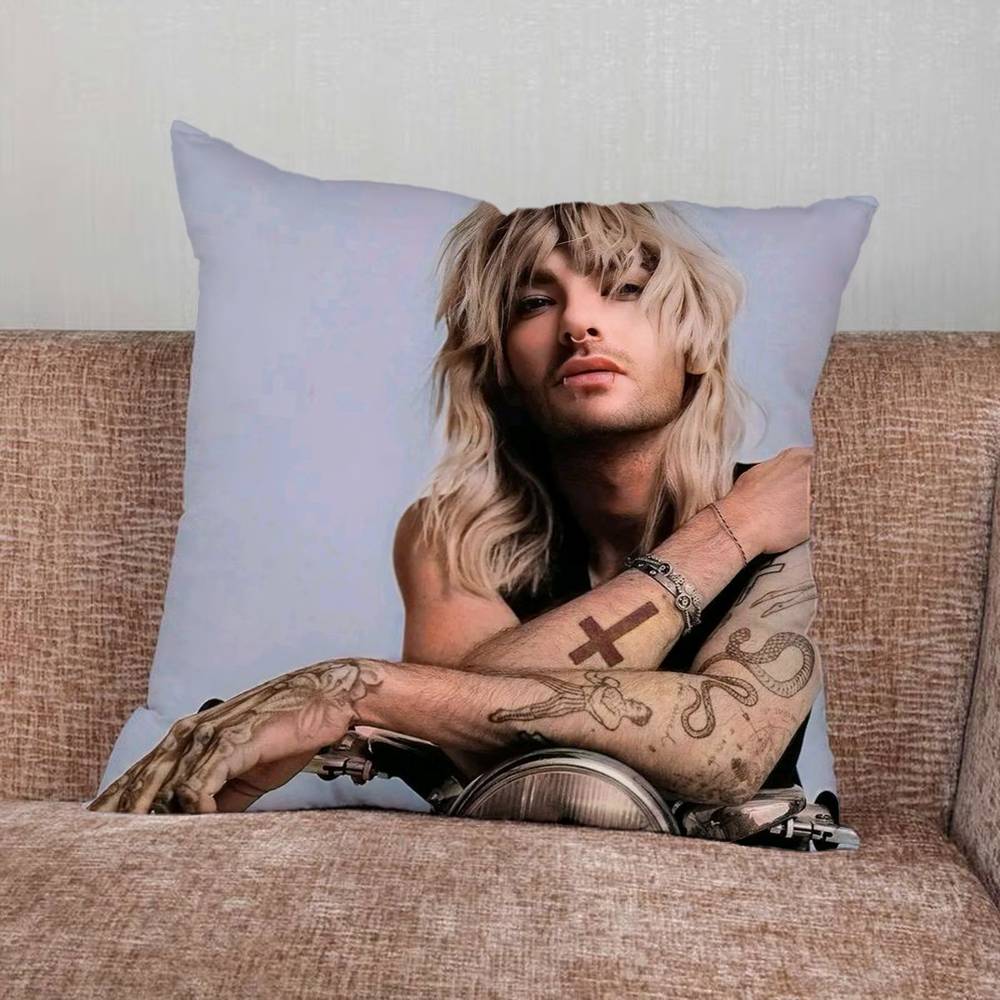 BBill Singer Kaulitz Pillow Case Pillowcase Home Sofa Cushions Car Cushions Pillowcover Office Pillowshell Pillow