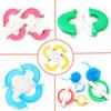 Pom Pom Maker 4 Sizes Pompom Maker Tool Set with a Thread Cutter Scissors DIY Wool Yarn Knitting Craft Project for Kids&Adult