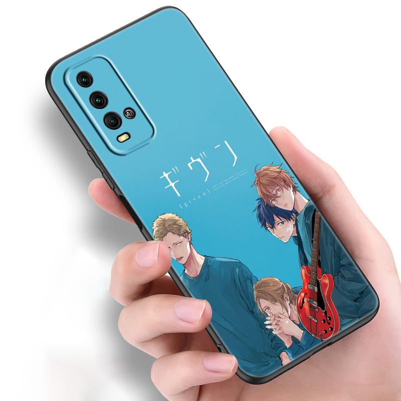 Gegeben Yaoi Anime Silikon Handyhülle Für Xiaomi Redmi Note 11 10 9 8 Pro 11T 10T 10S 9S 8T 9 9A 9C 9T Schwarz Weiche Hülle Coque