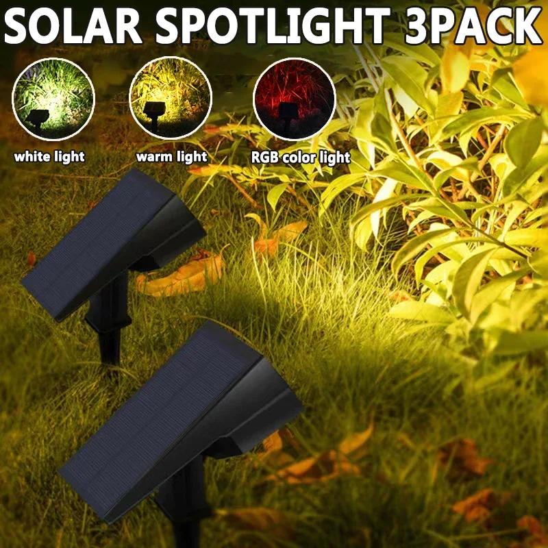 

LED Solar Landscape Lights - IP65 Waterproof In-Ground/Wall-Mounted Outdoor Lighting
