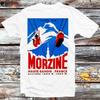 Morzine France Vintage Ski Poster T Shirt B1044