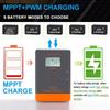 PowMr MPPT 40A 30A 20A Solcelleoplader Controller 12V 24V Solpaneler Regulator Oplader til Blysyre LifePO4 Lithium Batteri