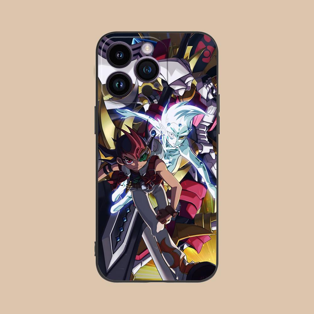 Yugioh Yuma Tsukumo Mobile Phone Case for iPhone 17 16 15 14 13 12 11 X XR XS 8 7 Air Pro Max Plus Mini Colorful Cover Luxury