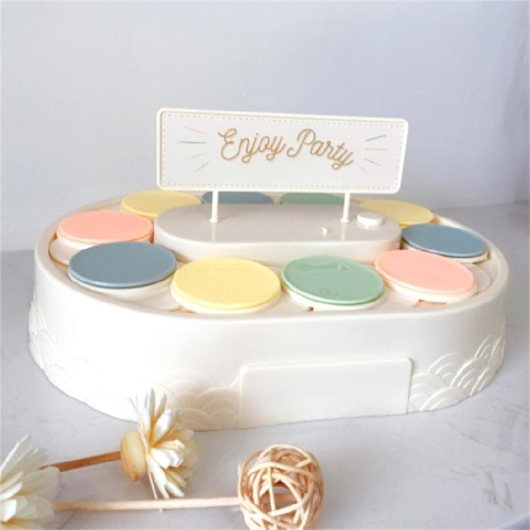 Automatic Rotating Dessert Display Stand Rotary Sushi Machine Party Decoration