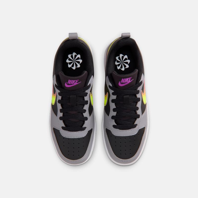 Nike Scarpe da Skate Basse in Pelle Sintetica Court Borough Cool Ananas Sportive per Bambini Sneaker per Bambini IO6965-001