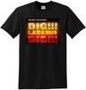 Nick CAVE & The Bad Seeds T Shirt Dig Lazarus Dig Vinyl Cover Black