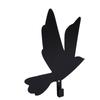 Flying Bird Wall Hook Iron Metal Modern Key Holder Hanger Coat Hook Wall Decor for Entryway Bags Hats Towels Black