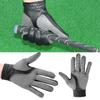 1 pcs Black Artificial Sheepskin Men Non slip Soft Breathable   Gloves  ing Glove Accessories(left hand 23)