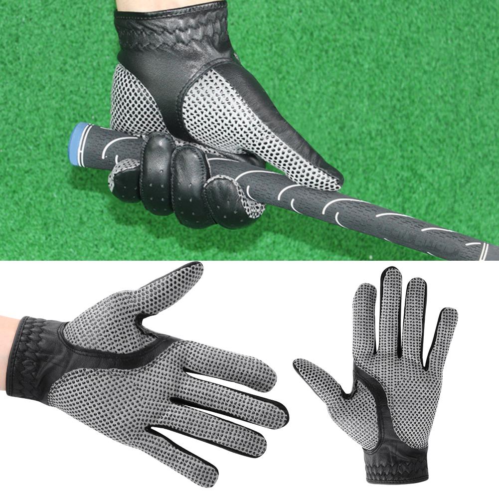 1 pcs Black Artificial Sheepskin Men Non slip Soft Breathable Gloves ing Glove Accessories(left hand 23)