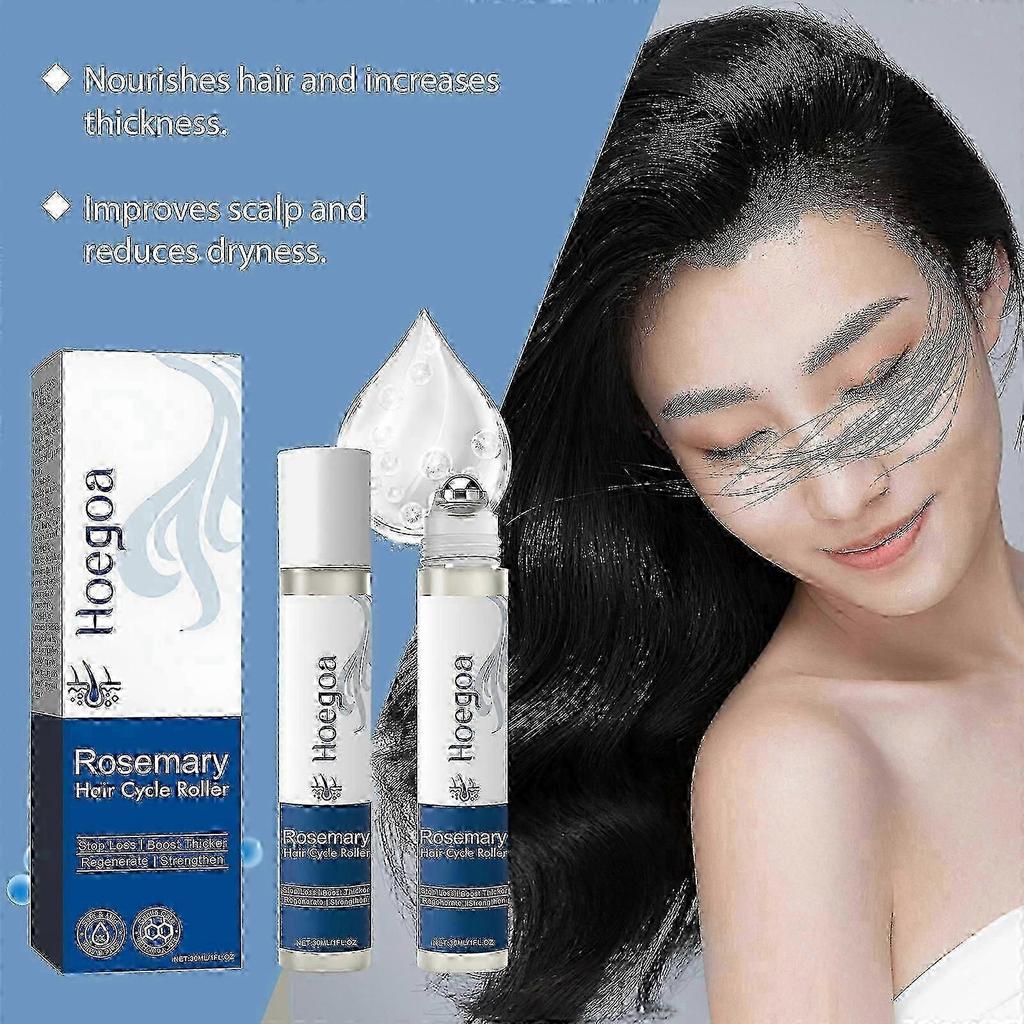 Hoegoa hair roller essence, moisturizing scalp care, moisturizing, smooth and shiny hair care, daily massage serum New Arrival