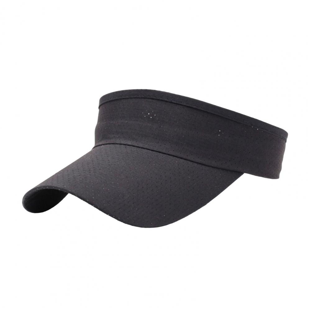 Lightweight Sun Hat Sweat-absorbent Hat Empty Top Sun Hat with Curved Brim Sweat-absorbent Outdoor Sports Cap for Tennis
