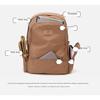 Women Large Capacity Multi Pocket Nylon Backpack with Adjustable Straps for Commute Travel