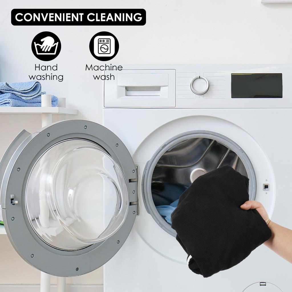 Bean Bag Cover Big Cotton Linen Lazy BeanBag Chair Sofa Covers Puff Relax Lounge Couch Beanbag Chairs Cover with Handle for Kids