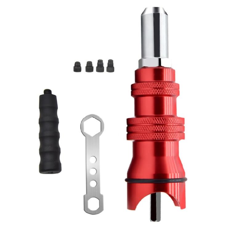 

Rivet Nut Drill Adapter Kit Rivet Guns Tool Air Riveter Cordless Adapter Electric 1