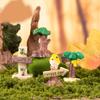 Charming Resin Miniature Signpost Decor For Moss Terrariums And Fairy Gardens